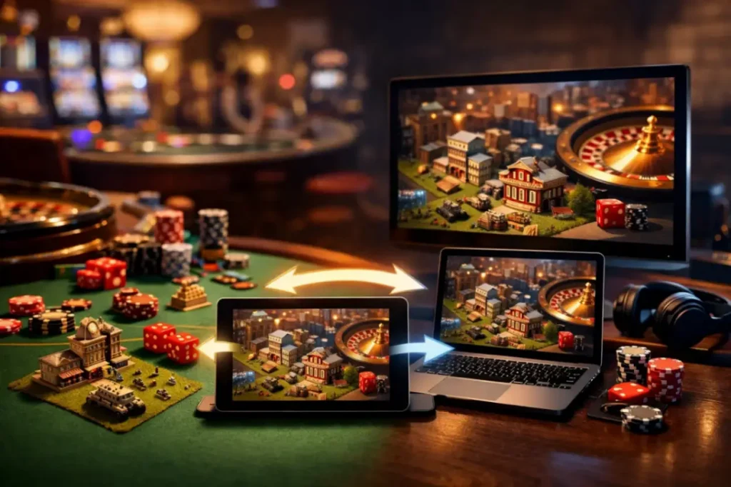 Кроссплатформенные настольные стратегии: синхронизация офлайн и онлайн-казино